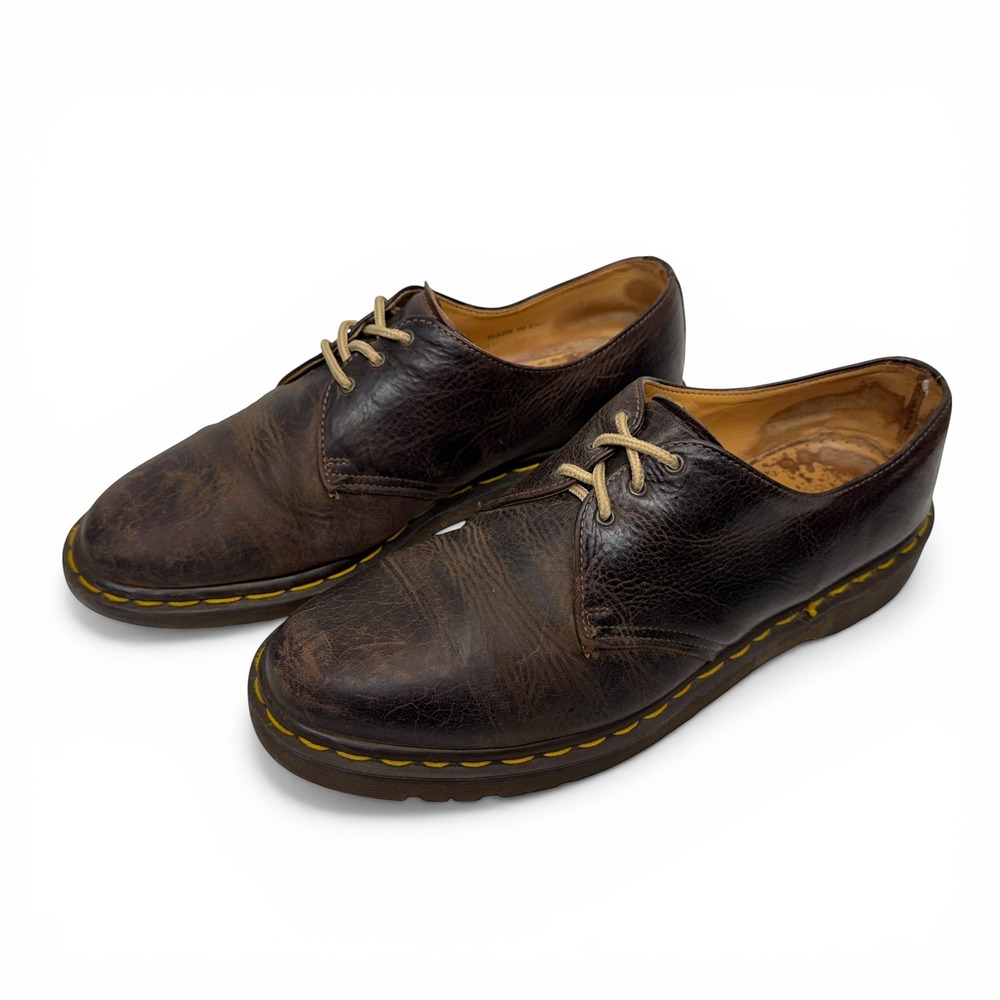 Dr. Martens VTG Early 90s 1461 3 Eye England Men UK10 US11 Lug Sole Oxford Shoes